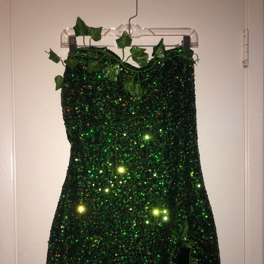 Poison ivy cosplay dress